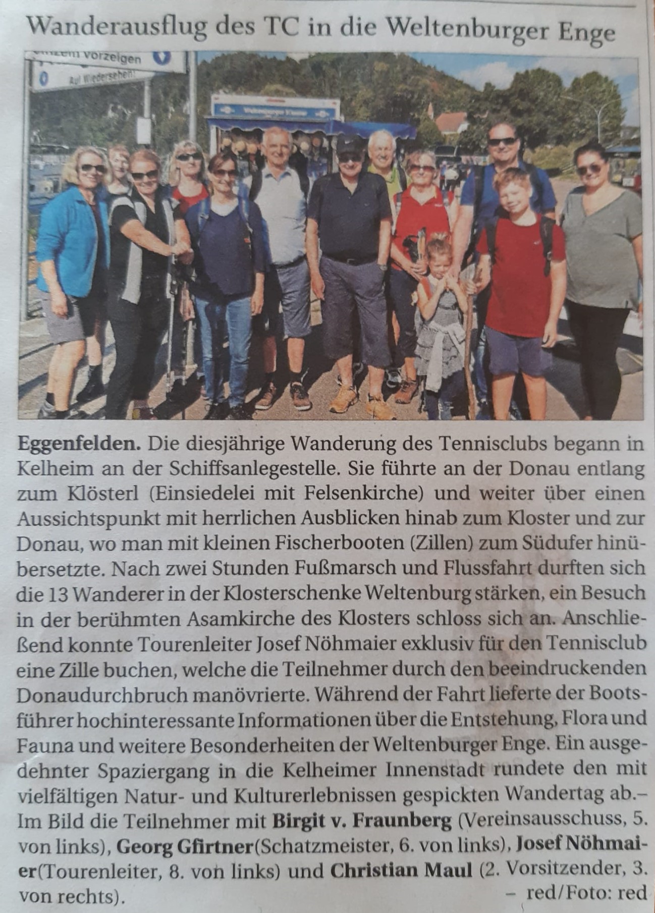 Read more about the article Wanderausflug in die Weltenburger Enge